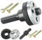 Angle Grinder Attachments, 10Pcs Electric Drill Angle Grinder Connecting Rod Set, Metal for 10 to 13 mm Hand Drill Models