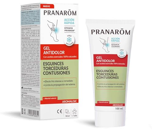 PRANAROM - Aromalgic - Gel Antidolor - Esguinces y Contusiones - Aceites esenciales AEQT - 100ml