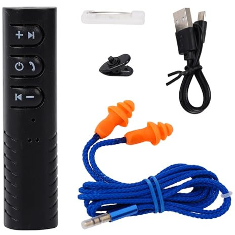 Work Safety Headphones - Wireless Noise-Reducing Earphones, Compact Earplug Style | Comfortable Ear Buds For Running, Phone Calls, Travel, Daily Use, Stereo Music Listening, Workouts