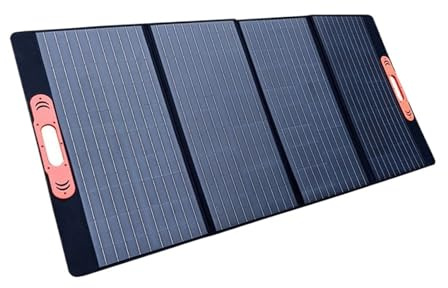 Placa Solar Portátil De 200W Con Carga Segura USB, Cargador Batería Estabilizador For Estación Energía, Teléfono, Camping Al Aire Libre Suministro Energía Eficiente Fiable
