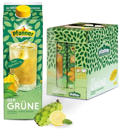 Pfanner Der Grüne Zitrone-Kaktusfeige, 6er Pack (6 x 2 l)
