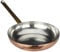 Pentole Agnelli ALCU111B32 Sartén de mano lisa de cobre estañado con mango tubular, 32 cm