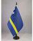 AZ FLAG - Tischflagge Curaçao - 21x14 cm - Holländische Tischfahne 14 x 21 Cm - Flaggen