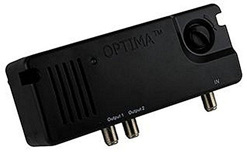 Verstärker 2 way OPTIMA 4G-800 UK Stecker Typ 2 way geschirmt TV Verteilverstärker hochwertiger Verstärker 4 G (LTE) Unterdrückung Level control für eine optimale Leistung SMD Technologie für hohe Zuverlässigkeit F-Typ Netzanschluss mit integrierter-im Stecker Stecker