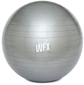 #DoYourFitness Gymnastikball mit Anti-Burst-System | Vielseitiges Allroundtalent für effektives Fitnesstraining und eine gesunde Sitzhaltung | Ideal für Zuhause oder das Büro [75 cm]