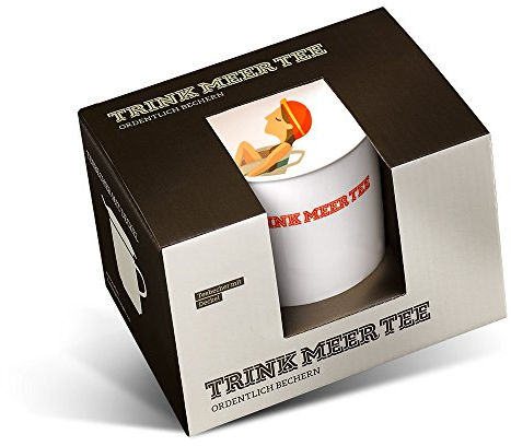 TRINK MEER TEE Teebecher Anker Lichten