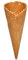 PJaspert Eiswaffeln | Cornets de crème glacée Premio 130xØ50mm (28 pièces)