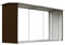 vidaXL Abri de Stockage de Bois Abri de Chauffage de Bois Abri de Jardin Rangement Extérieur Durable Acier Galvanisé 330x92x153 cm Marron