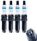 4x BOSCH 0242140560 ZGR6STE2W Zündkerze für BMW E81-88 3er E90-93 E60 E61 N43