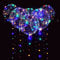 Lot de 10 ballons à LED lumineux à l'hélium pour Noël, mariage, anniversaire, Saint-Valentin, Halloween, fête (50,8 cm, coloré)