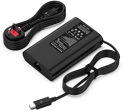65W Dell USB C Charger for Dell Latitude 5420 7420 5520 7410 7320 7310 7210 7390 5285 5289 5290 5410 9410 9510, XPS 13 9350 9360 9370, XPS 12 9250, Chromebook 3100 5190 Laptop Power Supply Adapter