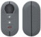 kwmobile Custodia Coprichiave Compatibile con Fiat Lancia con 3 tasti pieghevole Cover - Copri Telecomando Chiave Auto - Copri Chiavi Macchina grigio/nero