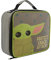 The Mandalorian - Lonchera térmica para niños con asa, producto oficial de Polar Gear, poliéster 600D, rectangular, reutilizable, térmica, para escuela, guardería, aperitivos, picnic