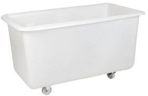 Horison Industries Mobile Bottle Plastic Bin, White, 455L, 1400x785x770mm | Trolley On Wheels, Glass, Recycling Bins, Bottle Skips for Home Bar, Outdoor Bars & Hotels, Heavy Duty Plastic Storage Boxes