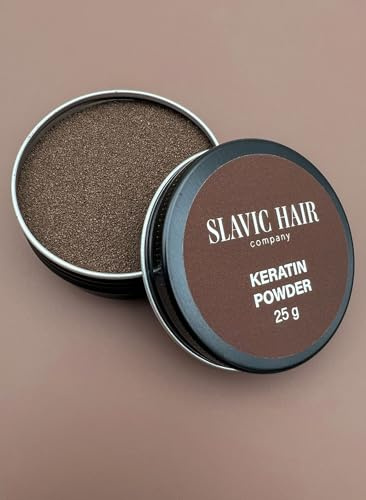 25 g Keratin Powder for Hair Extensions (Light Brown)