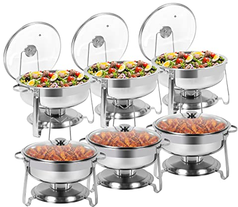 BriSunshine 4 Quart Chafing Dish (6 Packungen)