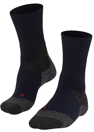 FALKE Herren TKX Wandersocken atmungsaktive schnelltrocknende klimaregulierende geruchshemmende Wolle Funktionsmaterial ultrastarke Polsterung antiblasen Trekkingsocken warm ultradick 1 Paar