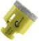 Foret Diamant Carrelage 50mm SANLEETEK Brasé Sous Vide Scie Cloche Diamant pour Céramique Porcelaine Marbre Granit Perçage à Sec M14 Filetage