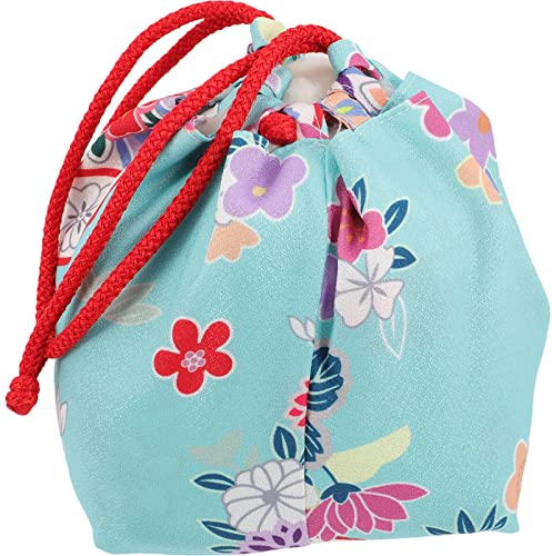 PRETYZOOM Handtasche Im Japanischen Stil Japanische Kordelzugtaschen Japanisches Dekor Japanische Tasche Handytasche Mit Kordelzug Handtasche Mit Kordelzug Stoff Aufbewahrungstasche Kimono