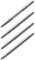 masar Durchmesser 1,78 bis 2,5 mm, Premium Edelstahl 316L (Abstand 6 bis 44 mm) – Federstege für Uhrenarmbänder – 2 oder 4 Stück, SLX Ø 2,5 mm Edelstahl 316L – 0,8 mm, 4 Stück, 26mm