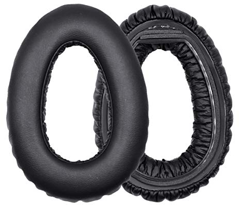 JOYSOG Ersatz-Ohrpolster für Sennheiser PXC 480 PXC 550 PXC 550-II Wireless MB660 Kopfhörer, Ohrpolster, Reparaturteile (schwarz)