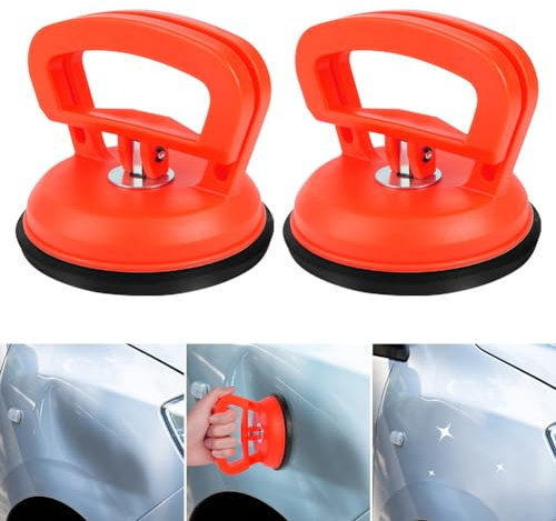 flintronic Ventosa para Reparador Arañazos Abolladuras Coche, 2 Piezas Ventosa para Coche Abolladuras, para ReparacióN de Abolladuras de Coche, Vidrio, Teléfonos Móviles, Azulejos