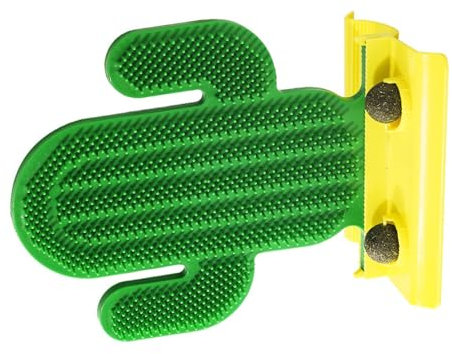Cat Laptop Scratcher, Cat Self Groomer Soft Cat Corner Scratcher Corner Cat Scratcher Multifunktionale Interaktive Pflege Massagekämme für Lange Kurzmantel Kätzchen