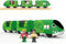 Toy Train Set Age 3+ for Wooden Tracks, Battery Operated Trains for Toddlers, Motorized Train with Dinosaur Train for Kids, Electric Trains Toy Compatible with Thomas & Friends, Brio