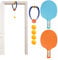 Doorway Pings Pong Game | 7-teiliges Tür Pings Pong Set | Verstellbare hängende Table Tennis Trainer Spiele | Türrahmen PingPong Tischtennis Sets, Übungs Familienspiele für Junge und Mädchen