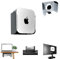 Growalleter Mac Mini M4 Mount for Wall, Under Desk, Monitor Mounting Installation - Heat Dissipation Metal Bracket with Silicone Protection, Compatible with Apple Mac Mini M4/M4 Pro (Bracket)