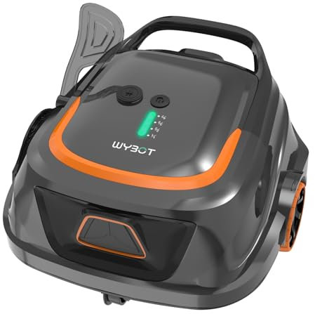 WYBOT A1 Poolroboter Pool Robot Battery with 4 Selectable Cleaning Cycles Poolroboter mit Akku-Power - 120 Min Kabellose Reinigung + Selbstparken, Ideal für Familien-Aufstellpools bis 100㎡