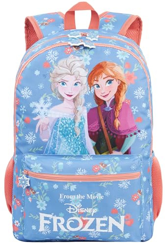 Get Trend Disney Frozen Großer Rucksack Mädchen, 46 cm Verstellbarer Reisetasche für Schule und Reise, Gepolsterte Schulrucksack, Geschenk Idee (Multi)