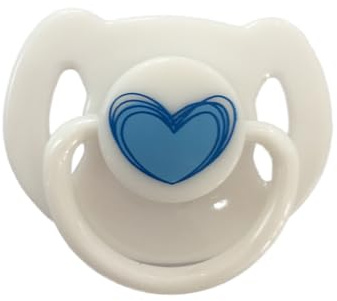 DAWCBVJQ Magnetischer Schnuller Für Puppen 4x2,8cm ABS, Magnetschnuller Für Reborn Puppe, Magnetische Schnuller Für Reborn Puppen, Simulation Magnetischer Puppenschnuller, Pretend Play Feeding Toy