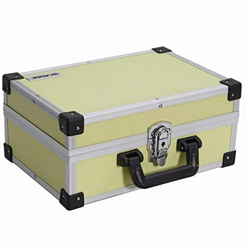 Ironside 191010 Alu-Werkzeugkoffer, gelb,330 x 230 x 150 mm