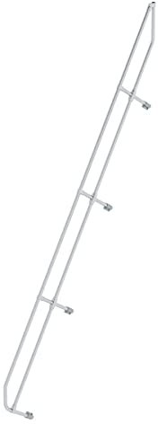 Zweiter Handlauf für 60° Aluminium-Treppe 16 stufig