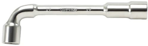 KS Tools - 517.0418 - Clé à pipe débouchée - 18 mm - 6 pans - Finition chromée - Chrome vanadium