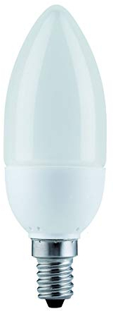 7W Paulmann 880.86 ESL Energiesparlampe Kerze Candle E14 Warmweiß Leuchtmittel