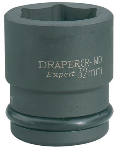 Draper 21mm 3/4-inch Square Drive Hi-Torq Impact Socket, Expert Quality, Chrome Molybdenum, 6-Point, 200g