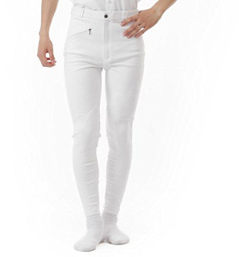 Shires Pantalon d'équitation pour homme 71 cm Blanc - blanc