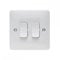 Hager 10AX 2 Gang 2 Way Wall Switch - Sollysta Range
