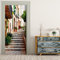 Stickerprofis Türtapete selbstklebend TürPoster - MALLORCA GASSE - 3D Türaufkleber Türfolie