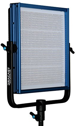Dracast Pro Series LED1000 - Bi-Color 3200K - 5600K LED Videoleuchte mit V-Mount Akku