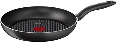 Tefal Titanium Pro Frying Pan Aluminium Hard Black, black, 30 cm
