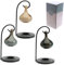 Hanging Teardrop Ceramic Oil Burner with Metal Stand