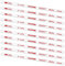 HAUTMEC Hojas de repuesto para sierras de arco BI-METAL (paquete de 10) Dientes con conexión a tierra de acero de alta velocidad 24 TPI x 12 Longitud 0.025 Ancho x 1/2 Ancho HT0017-CT