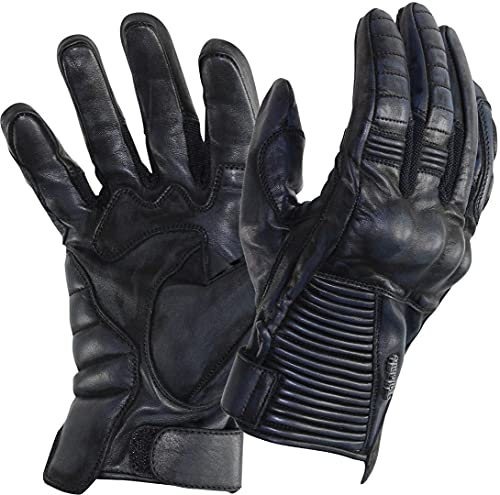 Trilobite Café Damen Motorradhandschuhe (Dark Blue,XS)