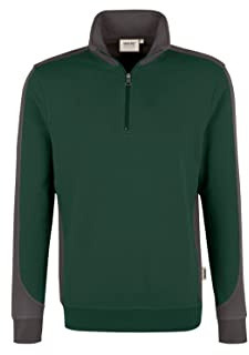 HAKRO Zip-Sweatshirt Contrast Performance