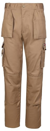 TuffStuff Mens 711 Pro Work Trouser, Stone, 48W UK