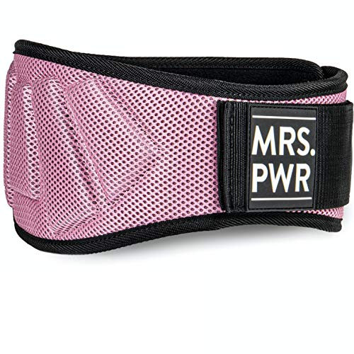 riijk MR. PWR Gewichtheber Gürtel Herren | MRS. PWR für Damen | Fitnessgürtel | Trainingsgürtel für Bodybuilding und Crossfit | Gewichtsgürtel für Damen und Herren