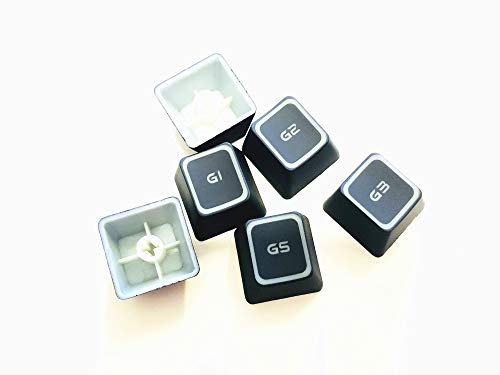 G1-G6 Macro keycaps Programmable Backlit Key Cap for Corsair K95 RGB Platinum Mechanical Gaming KeyboardReplace,6 Pcs Keycaps